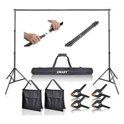 Emart Photo Video Studio 10Ft Adjustable Background Stand