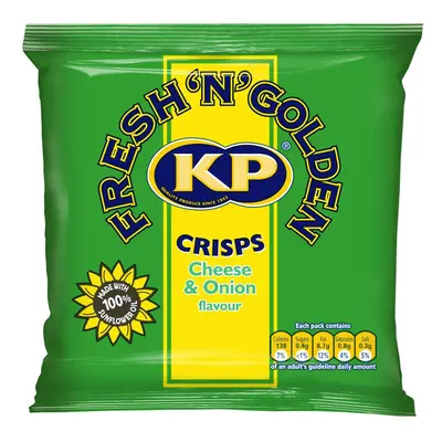 KP Cheese and Onion Crisps - 48x25g