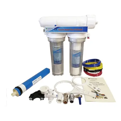 Finerfilters Stage Aquarium Reverse Osmosis Unit For Marine, Tropical and Discus Fish (100 GPD)