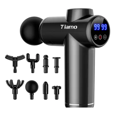 Massage Gun, Massage Gun deep Tissue, Massage Gun for Exercising Pain Relief Speeds with Heads, 