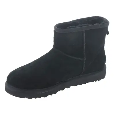 UGG Women's Classic Mini Side Logo Ii Boot Black