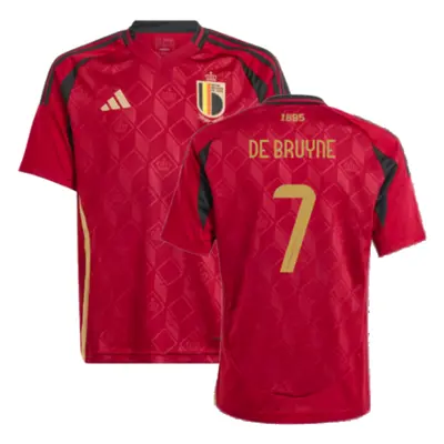 (MB) Belgium Home Shirt (Kids) (De Bruyne 7)