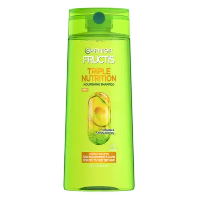 Garnier Fructis Shampoo Dry to Very Dry Hair Triple Nutrition Fl Oz