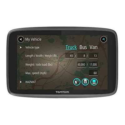 TomTom Truck Sat Nav GO Professional with European Maps and Traffic Services (via Smartphone) Up