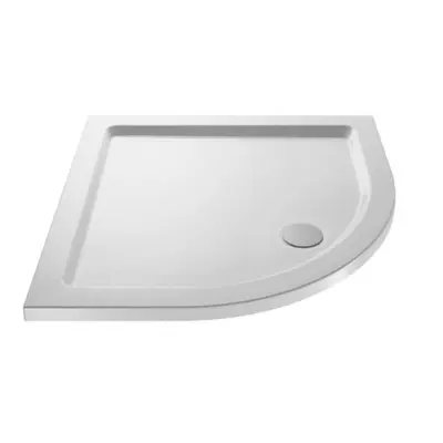 Slim X Quadrant Stone Resin Shower Tray For Wetroom Enclosure