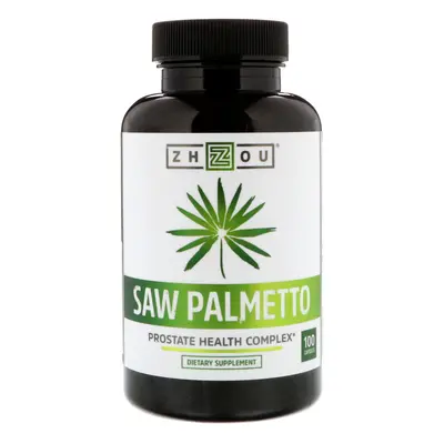 Zhou Nutrition, Saw Palmetto, Prostate Health Complex, Capsules