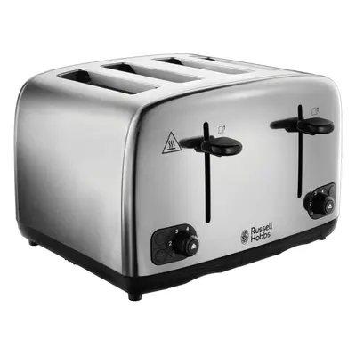 4-slice toaster for better toast uniformity (wide oven slots, lift function, levels of browning,