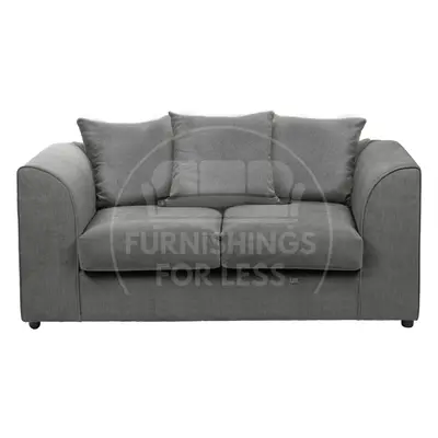 (Grey, Seater) Casper Chenille Fabric Corner Sofa Range