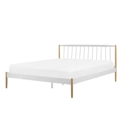 Bed Metal MAURS x cm (EU Super King) White