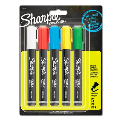 SHARPIE Chalk Markers Wet Erase Chalk Pens Assorted Colours Count