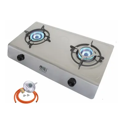 (Butane Screw-on) NJ-200SD Gas Stove Burner Stainless Steel Indoor Cooktop