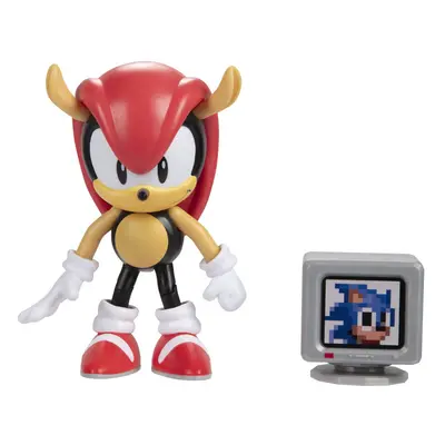 Sonic The Hedgehog 4-Inch Action Figure classic Mighty with Up Monitor collectible Toy