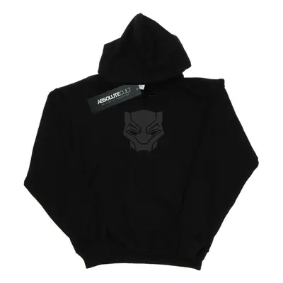 Marvel Boys Black Panther Black On Black Hoodie