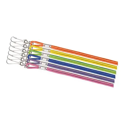 Champion Sports Nylon Lanyards with JHook Clip Assorted Neon Pack (Retail Card)