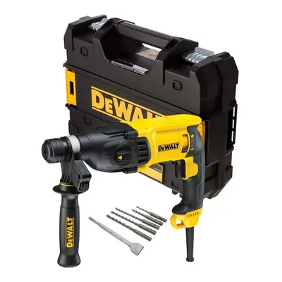 Dewalt D25133K 240v SDS+ Mode SDS Hammer Drill + SDS Bits + Chisel + Tstak