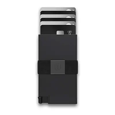 Ekster Aluminum Cardholder - 0.2-inch Slim Minimalist Wallet - Expandable Backplate, RFID Blocki