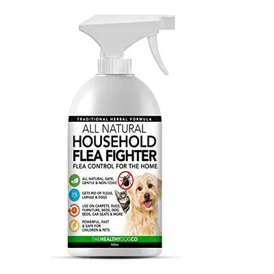 The Healthy Dog Co - Flea Spray for the Home - Natural Flea Treatment for House - Fast Acting Ho