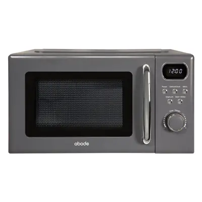 Abode Retro Microwave Litre Digital 700W Grey AMD2004G