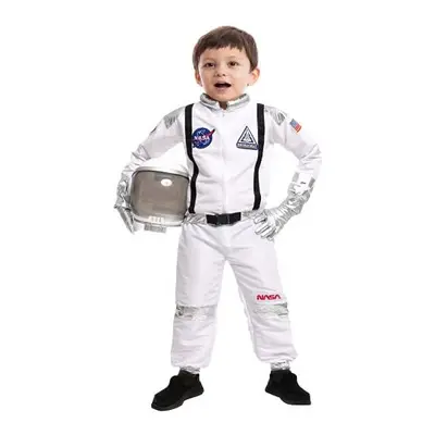 Spooktacular Creations Kids Halloween Unisex Stripes Astronaut Costume, Pilot Jumpsuit With Astr