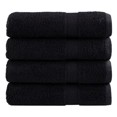 (black, x cm/ pcs) vidaXL Premium Sauna Towels Guest Bath Towel pcs Gold 600gsm 100% Cotton