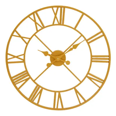 Premier Housewares Vitus Gold Finish Wall Clock