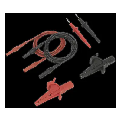 Automotive Test Lead & Crocodile Clip Set 6pc