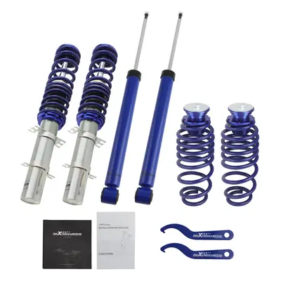 Coilover Suspension Kit for VW Golf MK4 1J 2WD GTI VR6 Seat Leon 1m