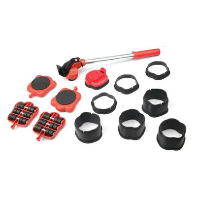 (13pcs) Professional Furniture Mover Tool Set Heavy Stuffs Transport Lifter Wheeled Mover Roller