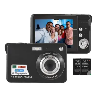 (black, No TF Card) 4k Digital Camera Video Camera Camcorder 48mp 2.8 Inch Tft Screen Auto Focus