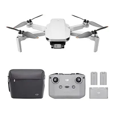 DJI Mini Fly More Combo - Ultralight and Foldable Drone Quadcopter, 3-Axis Gimbal with 4K Camera