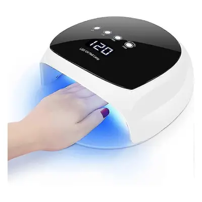 80w Uv Led Lamp for Gel Nails. Nail Dryer with Auto-sensor. 30/60/90 /120s Timer