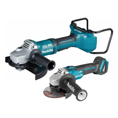 Makita DGA900Z 18v / 36v Cordless Brushless 9" + 4.5" DGA504 Angle Grinder Kit