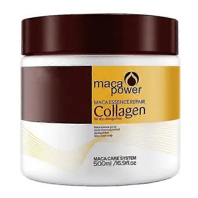 Premium Collagen Hair Mask, Deep Repair Conditioning Coconut Oil Hair Mask