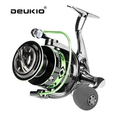 (as the picture, Series) Full Metal Spool Black Green Fishing Reel Freshwater And Seawater Dual 