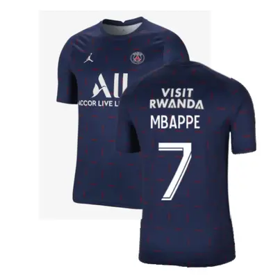 (M) PSG Pre-Match Training Shirt (Navy) (MBAPPE 7)