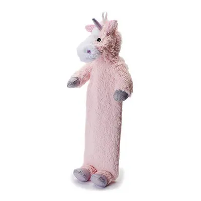 Warmies Hot Water Bottle With Cosy Cute Plush Removable Pink Unicorn Cover