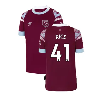 (XLB) West Ham Home Shirt (Kids) (RICE 41)