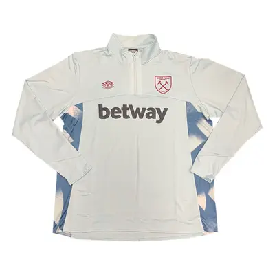 (XL) West Ham Quarter Zip Top (S) - Blue Glow