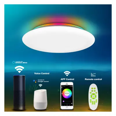 OFFDARKS Smart LED Ceiling Light LXD-XG36 WIFI Voice Control RGB Dimming APP Control Living Room