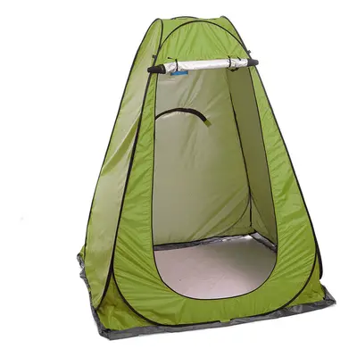 (Green) Portable Folding Shower Tent Shelter Outdoor Camping Tent Emergency Toilet Room