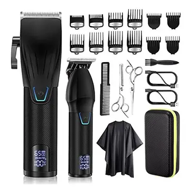 Roziapro Hair Clipper and Hair Trimmer Kit Professional Hair Clippers for Men Cordless Barber Cl