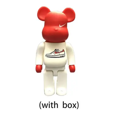 (Red Nike) Brick Bear Toy Action Figure Iron Man