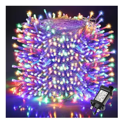 LEDYA Fairy Lights Plug in, 10M/33FT LED Multicoloured String Lights Mains Powered, IP44 Waterpr