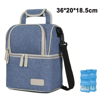 Breast Milk Baby Bottle Cooler Bag/Waterproof Baby Milk Bag Freezer/Mommy Travel Backpack/Portab