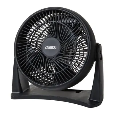 Zannussi 8" High Velocity, Freestanding.Wallmounted Desk Fan ZNVDF0831B, Black