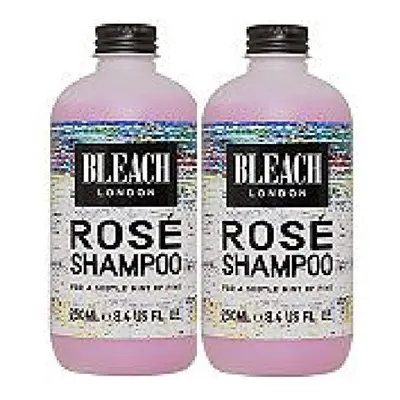 (2 PACK) Bleach London Rose Shampoo x 250ml