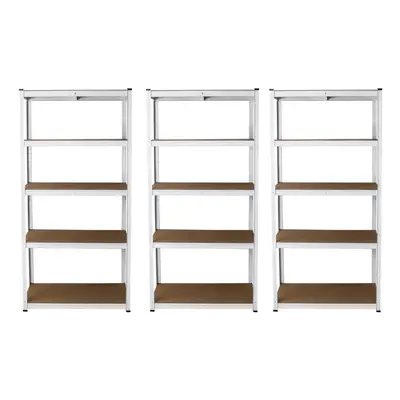 3 x Tier Industrial Steel Metal Racking Garage Shelving Unit Warehouse Shelves