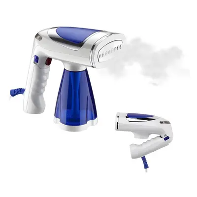 (royal blue, EU Plug) Handheld Steamer For Clothes 40-second Heat-up Foldable Handheld Clothing 