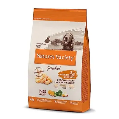 Nature's Variety Selected Complete Dry Food for Medium & Maxi Dogs with Free Range Chicken - Kg