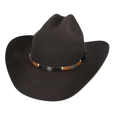 (Brown, X-large) Western Classic Cattleman Wool Cowboy Hats - Timeless Style & Quality Craftsman